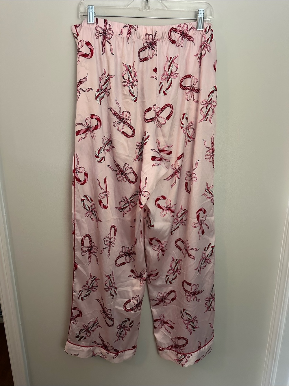 Victoria's Secret Satin Pajama Pants XL Pink EUC - Picture 7 of 10